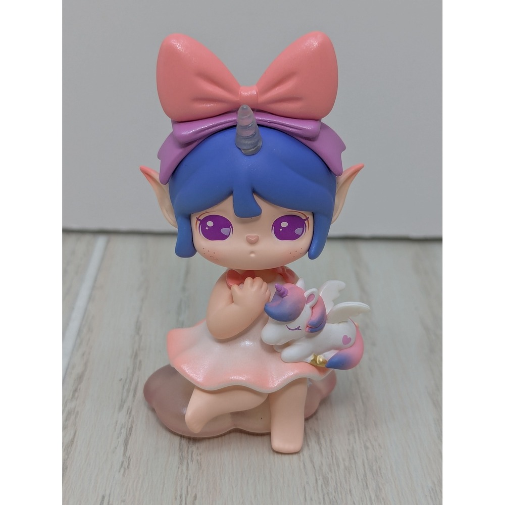 Rolife Suri Enchanted Journey Series Unicorn Elf Figure Pink Bow Anime Girl